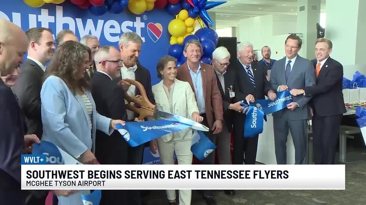 Southwest Airlines officially launches Knoxville service