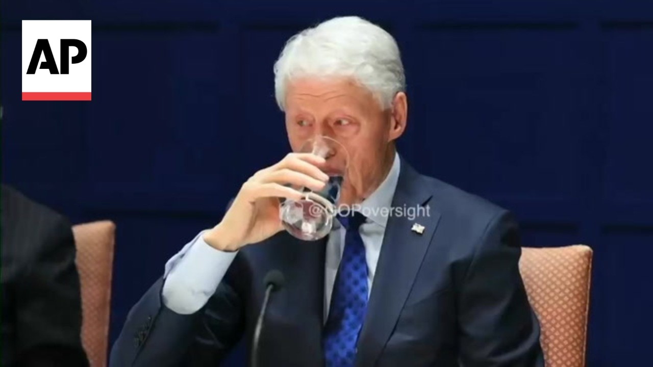 House members ask Bill Clinton a series of questions on Epstein during testimony
