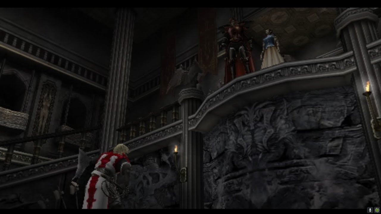 Castlevania  Lament of Innocence Leon Belmont meeting Walter Bernhard