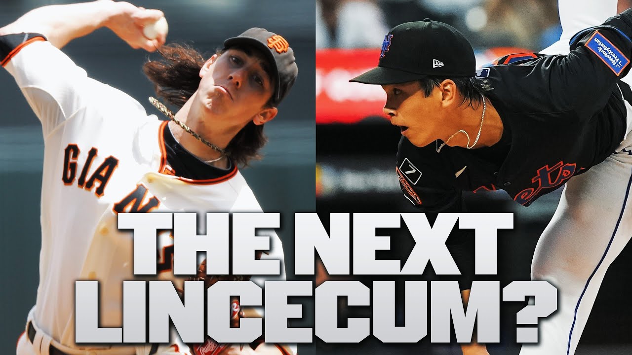 The ROOKIE being compared to Cy Young Award winner Tim Lincecum!  🤯 (Mets top prospect Jonah Tong!)