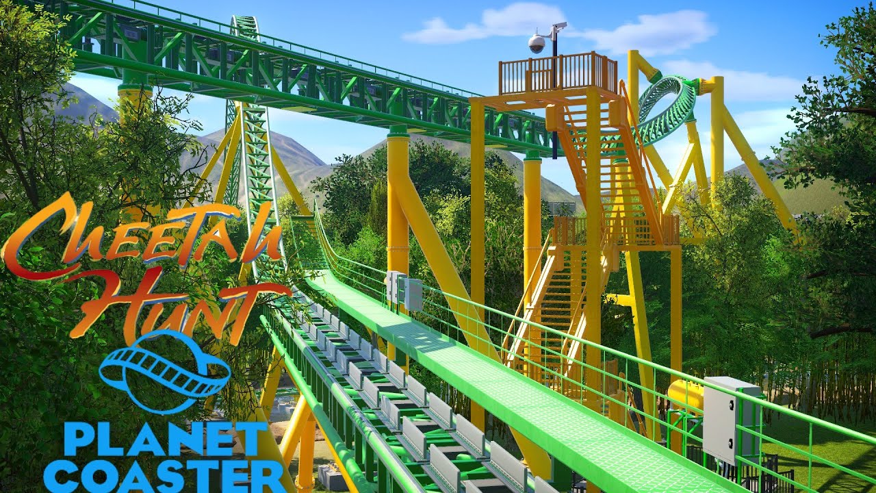 Cheetah Hunt POV - Busch Gardens Tampa (Planet Coaster)