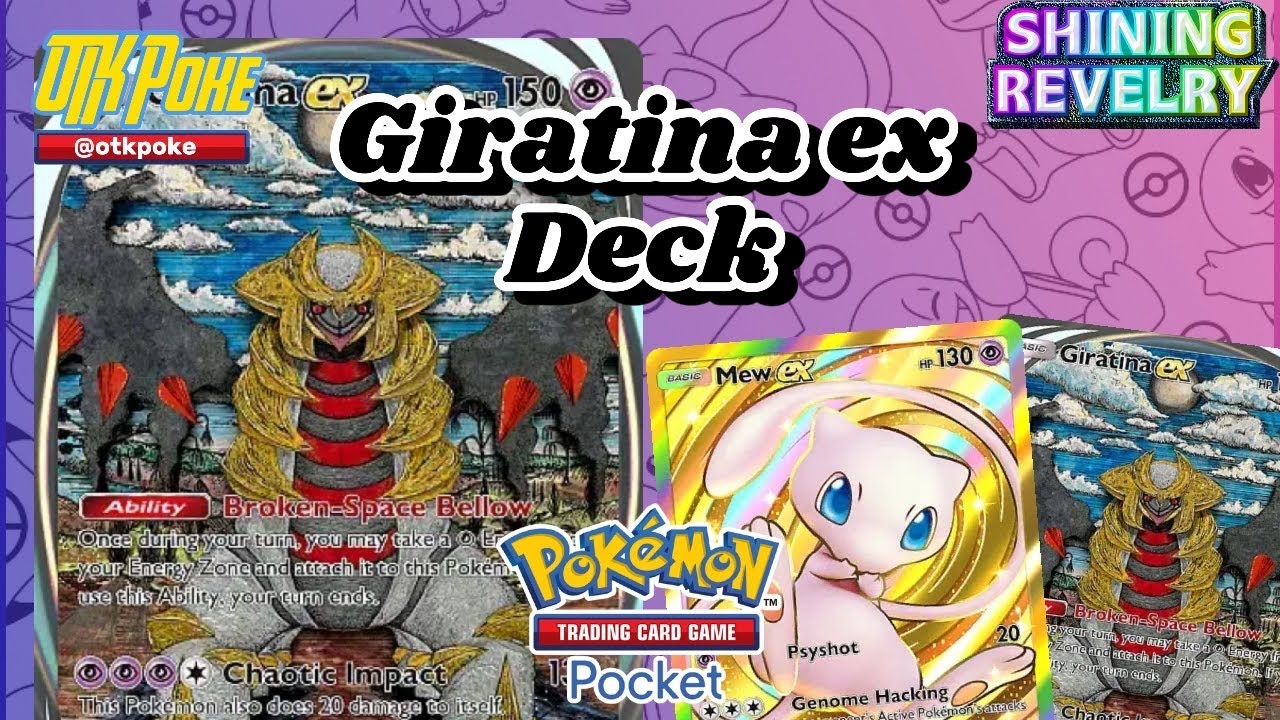 #90 Giratina EX &ndash; Thống Trị B&oacute;ng Tối! | Pok&eacute;mon TCG Pocket Shining Revelry
