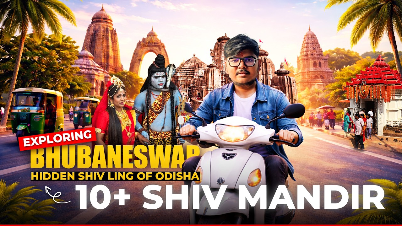 Exploring The Temple City: Bhubaneswar | 10+ Shiv Temple on Mahashivratri | Old Town Bhubaneswar