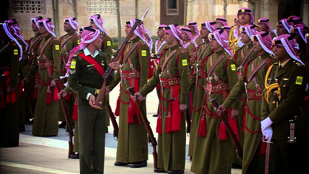 مراسم زيارة الرئيس الأمريكي باراك أوباما للأردن