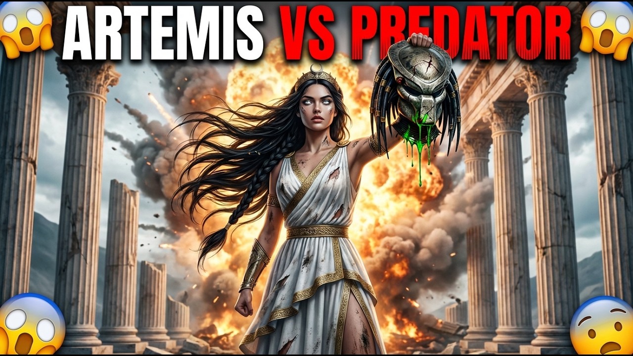 GREEK GODDESS vs ALIEN HUNTER: Who Wins? | EPIC 4K Animation