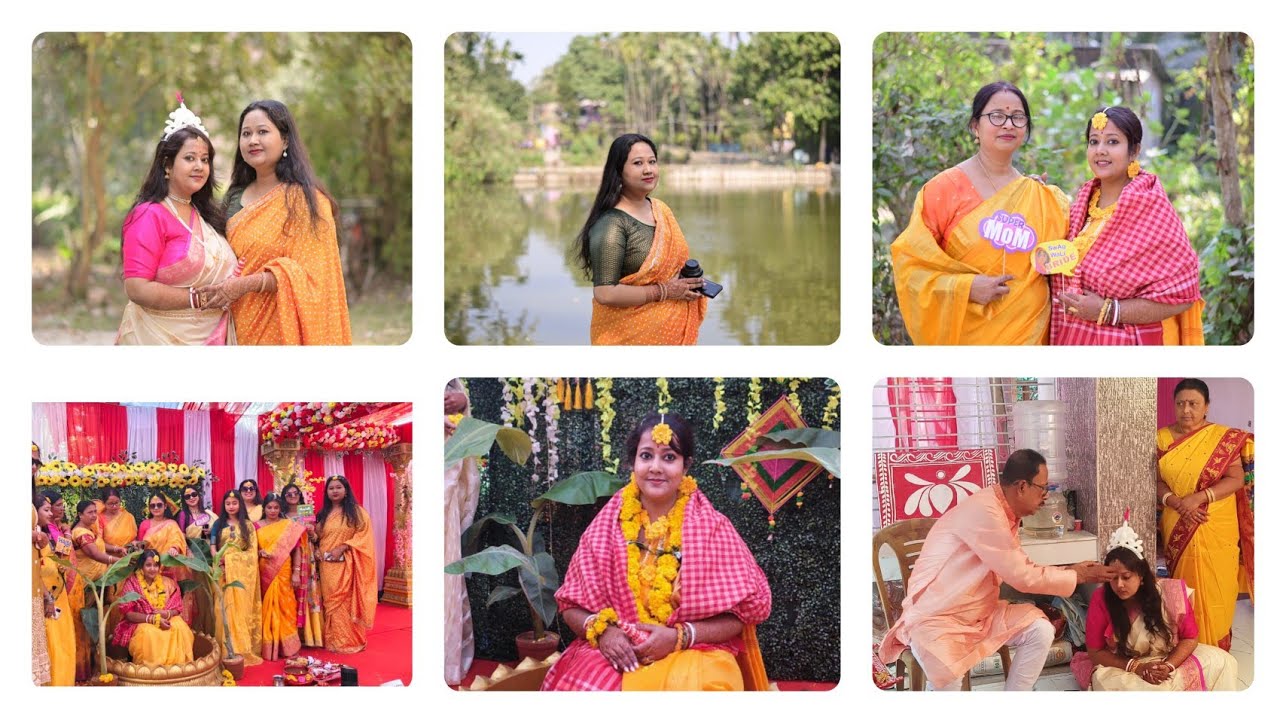 দিদির গায়ে হলুদ 💖🧿Part- 1 #diyasdiaries #bengalivlog #bengali 