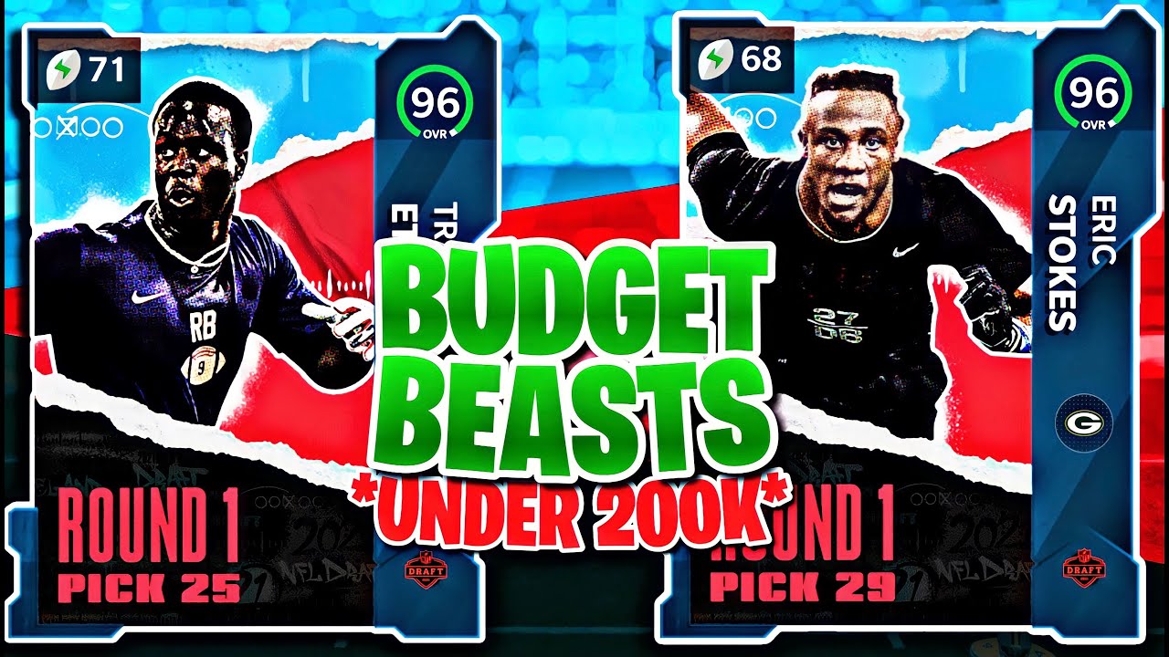 THE BEST BUDGET BEASTS IN MADDEN 21 ULTIMATE TEAM!! *UNDER 200K COINS*