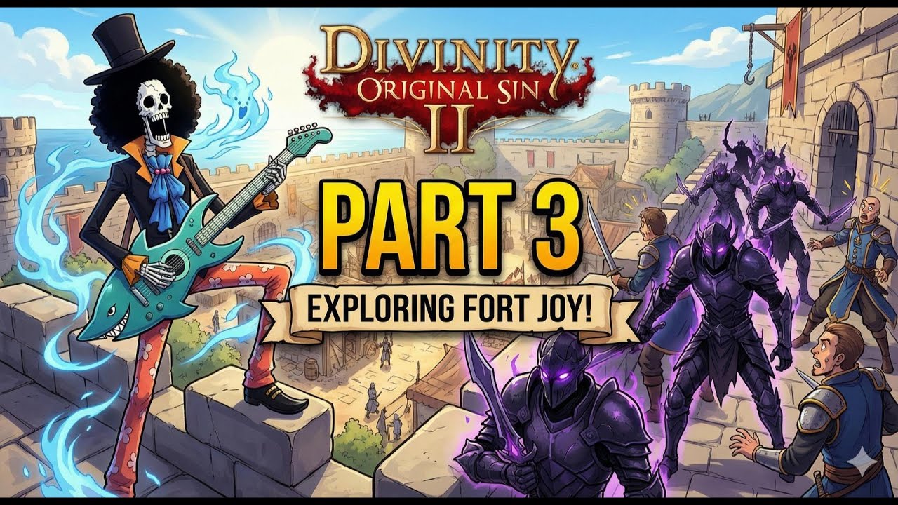 Divinity Original Sin II - Gameplay - Part 3 - Exploring Fort Joy
