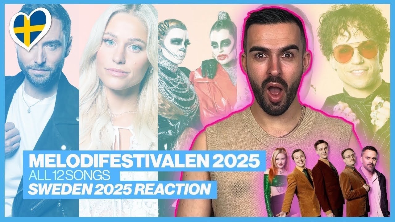 🇸🇪 MELODIFESTIVALEN 2025 FINAL | Reaction | ALL 12 SONGS