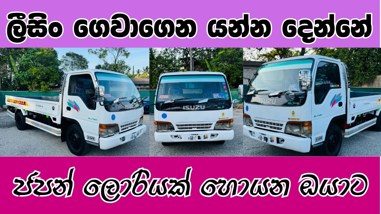 ජපන් ලොරියක් හොයන ඔයාට - ලීසිං ගෙවාගෙන යන්න දෙන්නේ | ikman.lk | ikman sale | ikman.lk vehicle