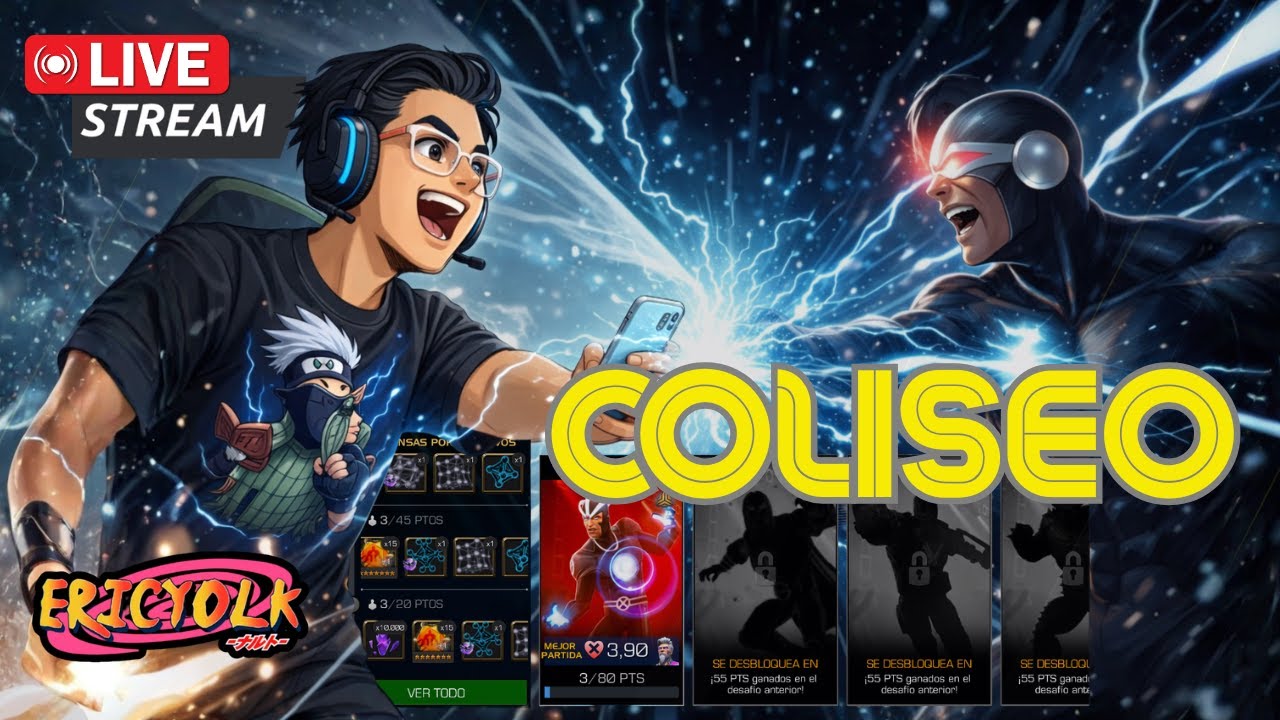 MANQUEANDO EN EL COLISEO EN SOLITARIO - MCOC - ERICYOLK