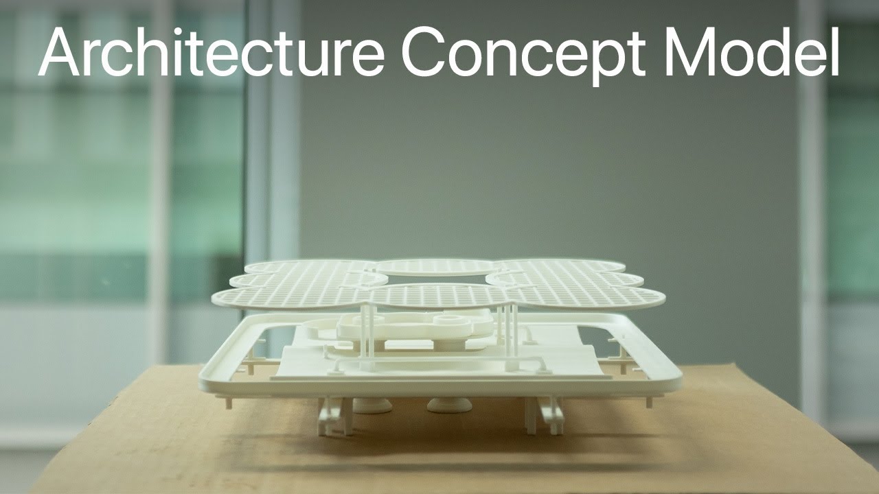 3d printing an architecture concept model
