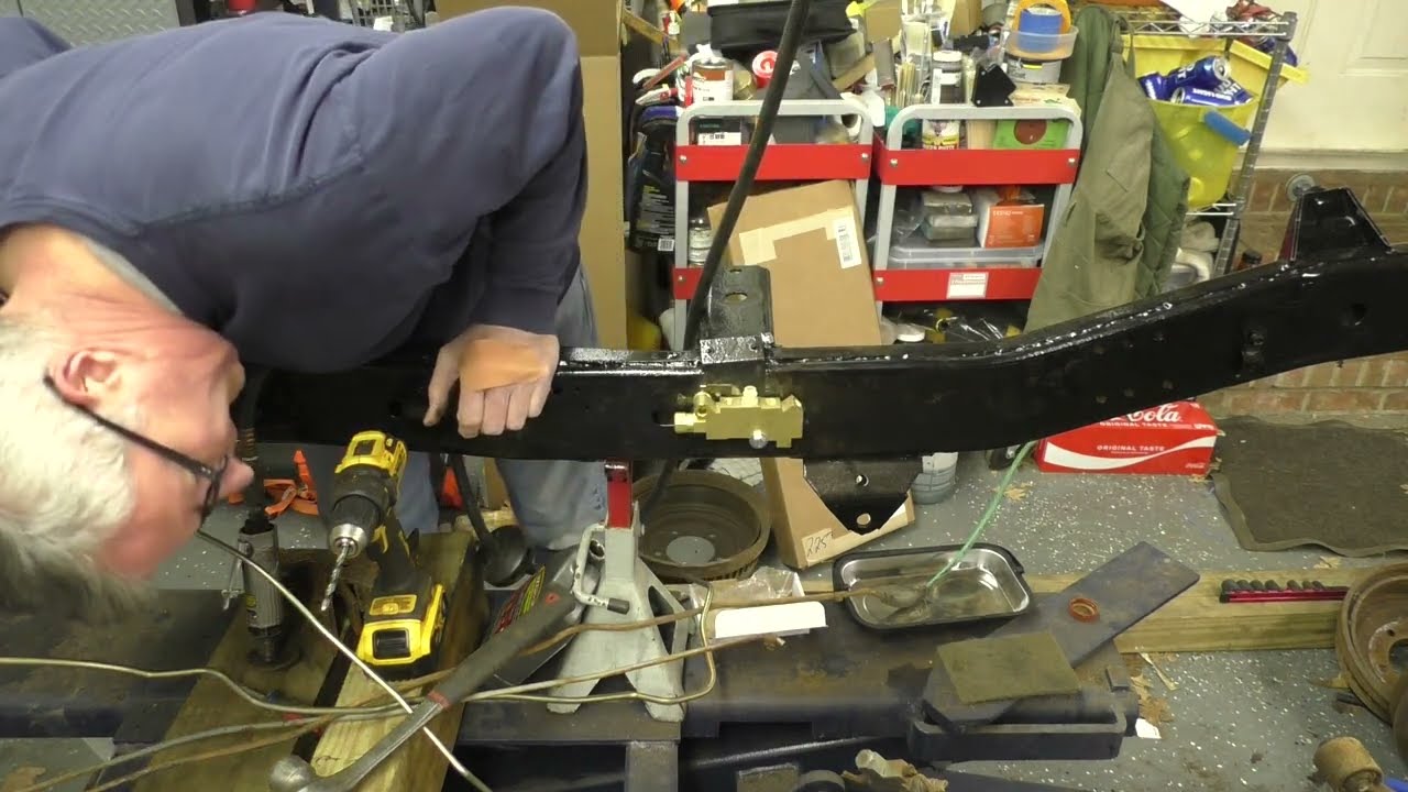 1976 Jeep CJ-5 Restoration Part 3, Frame Restoration and Rear Leaf Spring Rebuild