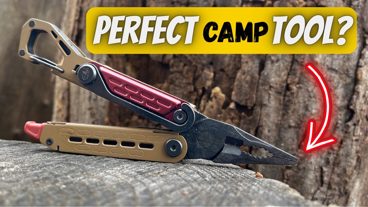 Do CAMPERS Finally Have The Perfect Multitool? GERBER STAKEOUT SPARK