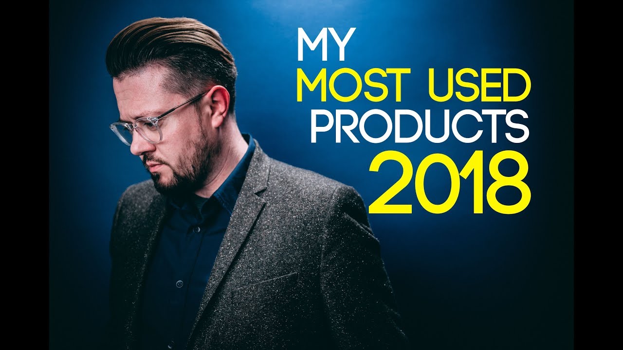 My Most Used Hair Products of 2018 l Men's Grooming Product Showcase