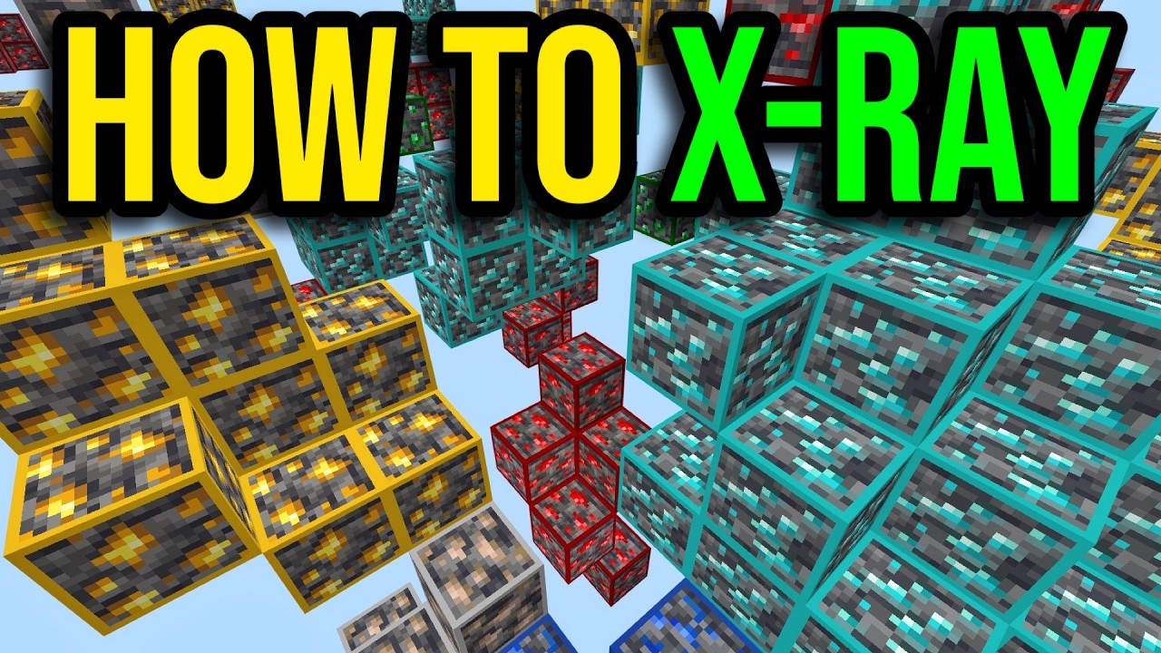 How To Xray In Minecraft Bedrock! (PS4/5, Xbox, MCPE, Switch & PC!)