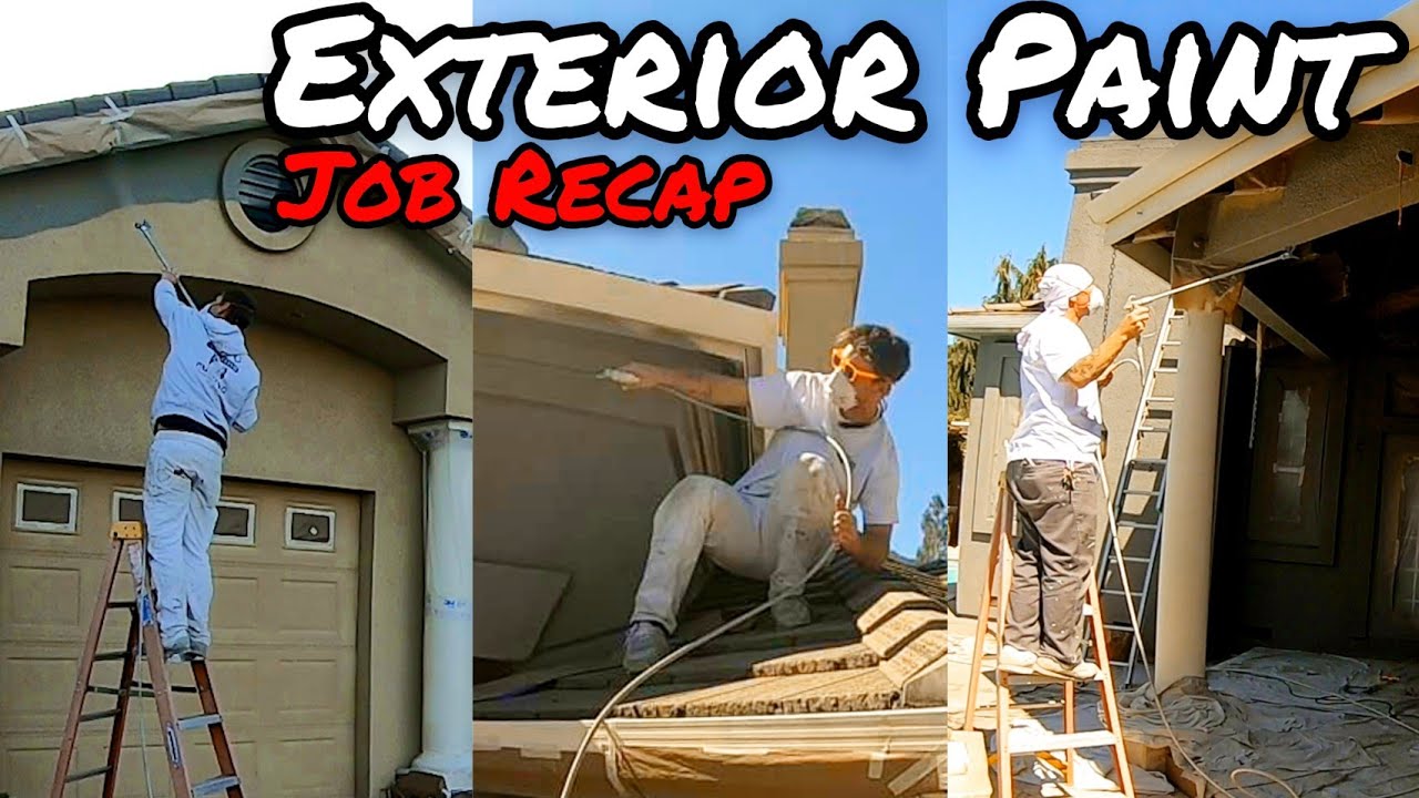 Painting Stucco with Airless sprayer (best grey color for exterior)
