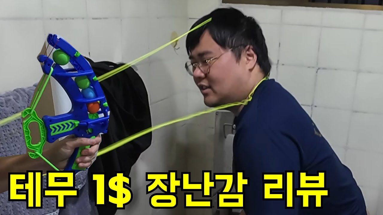 테무에서 산 1$ 장난감으로 형 리뷰해보기 2탄ㅋㅋㅋ