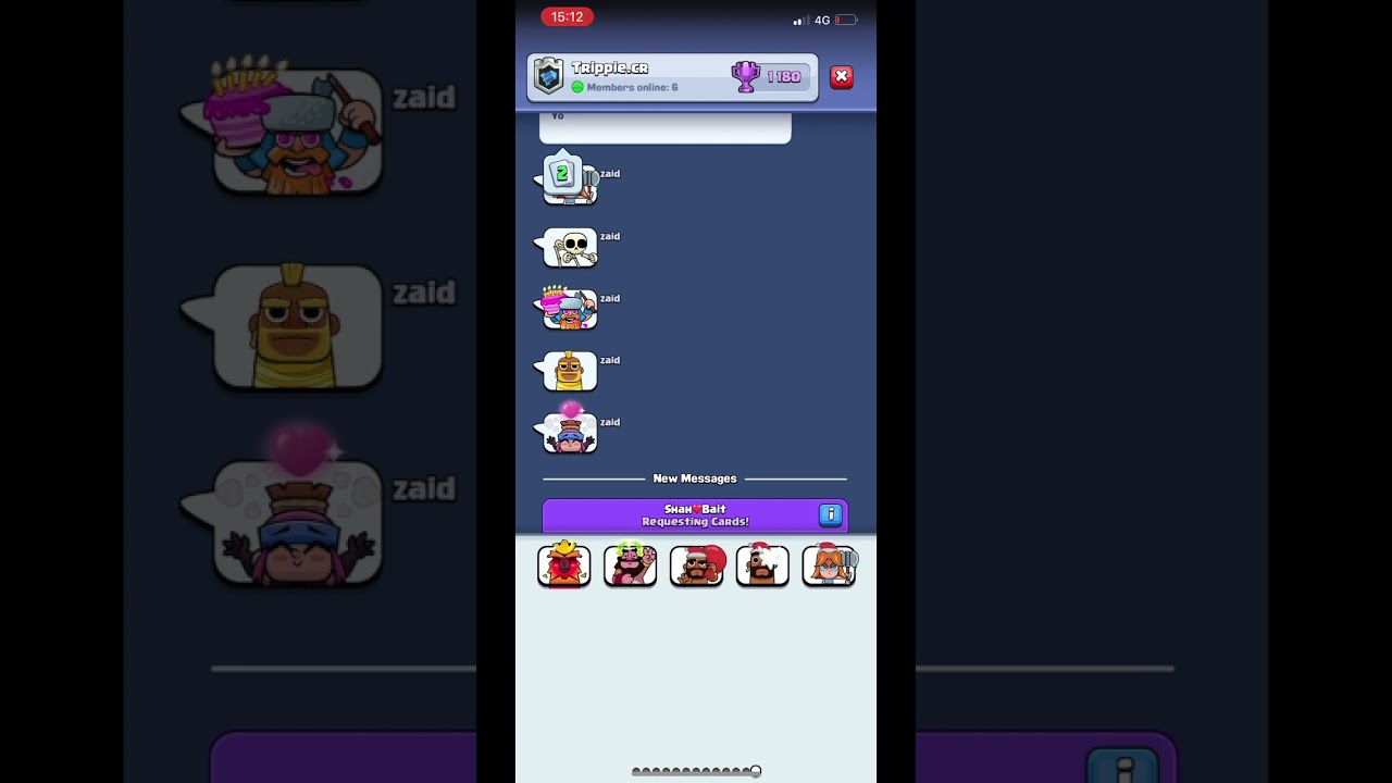 Clash royale new hog rider emote!