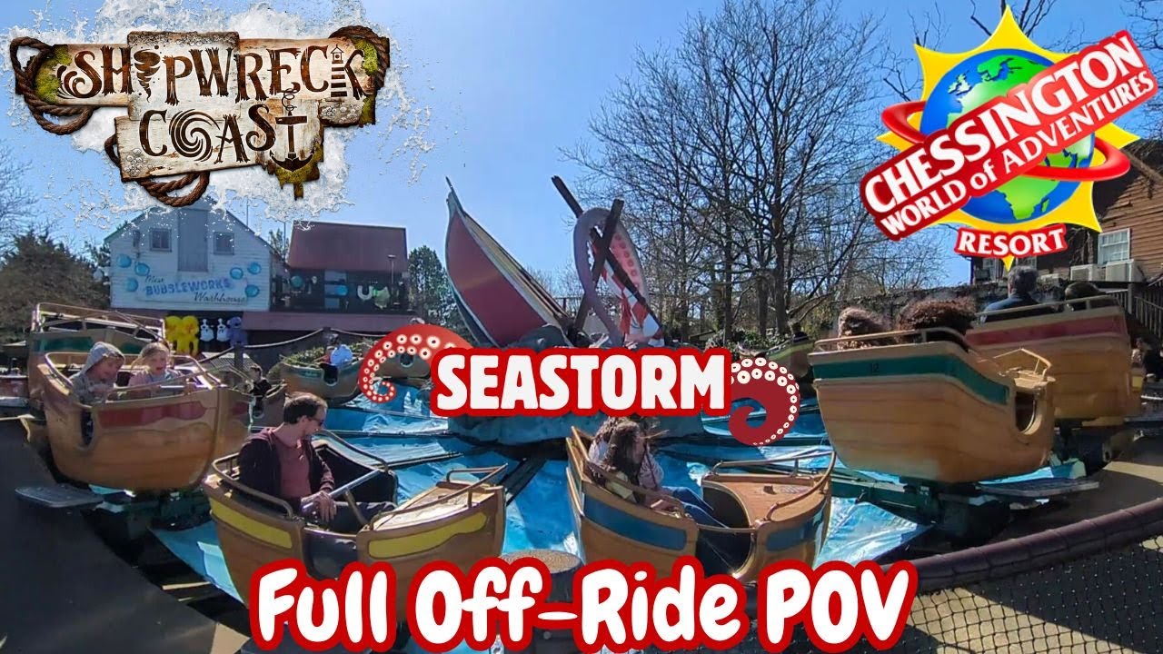 Seastorm Full Off-Ride POV at Chessington World of Adventures Resort