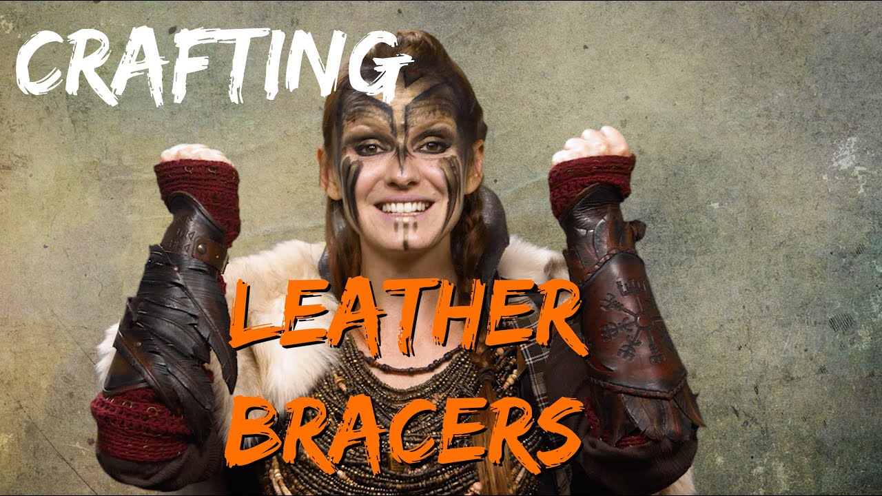 How to craft Leather Bracers | SONJAS ADVENTURES