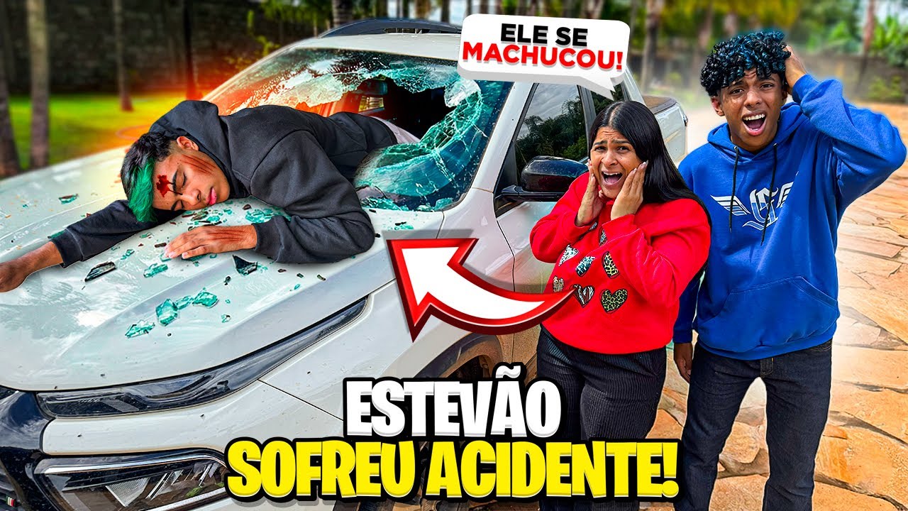 ESTEVÃO SOFREU UM ACIDENTE NOS PREPARATIVOS DA FESTA DO GABRIEL!😱