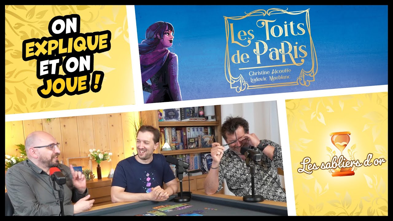 Les toits de Paris, on explique et on joue (Les Sabliers d'or)