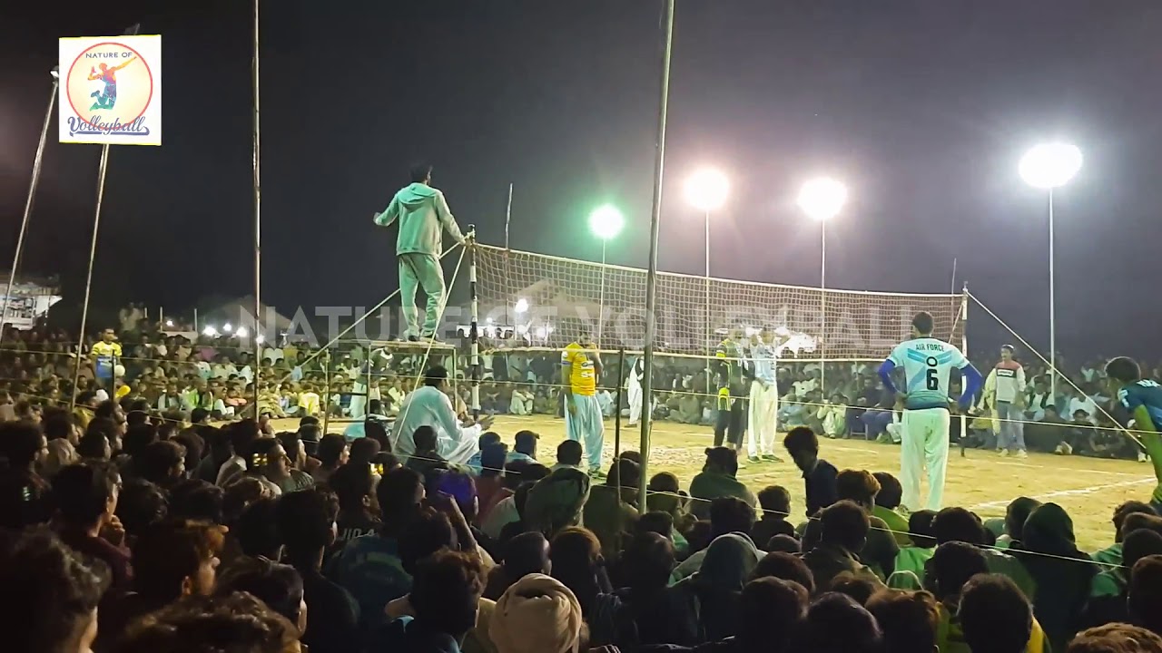 Fahad, Fakhar Wato VS Sheraz, Afaq, Kashif -set 1- Nature Of Volleyball [Full HD Quality]