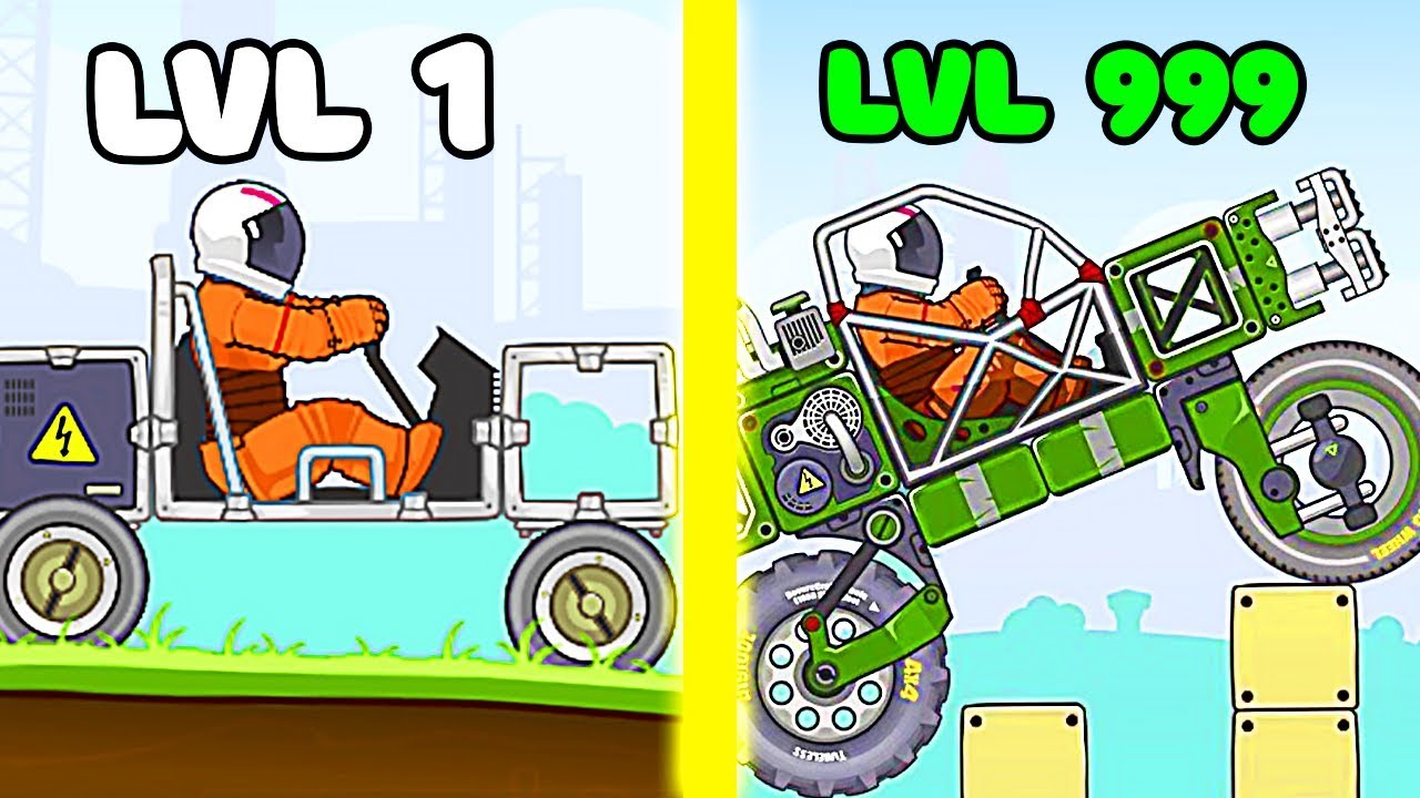 ЭВОЛЮЦИЯ РАЗВАЛЮХИ ЧТОБЫ МАШИНА СТАЛА МОНСТРОМ В ИГРЕ ROVERCRAFT!