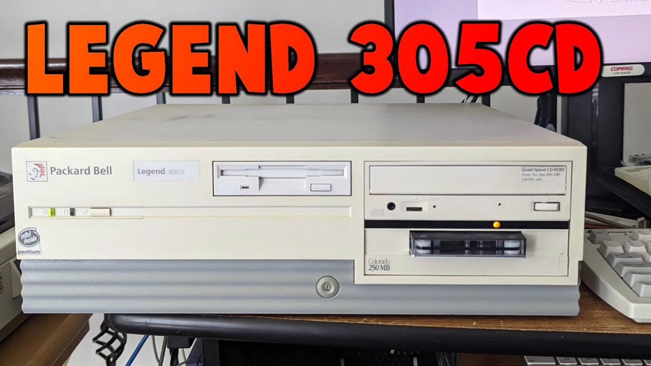 Let's Explore - Introducing The Packard Bell Legend 305CD