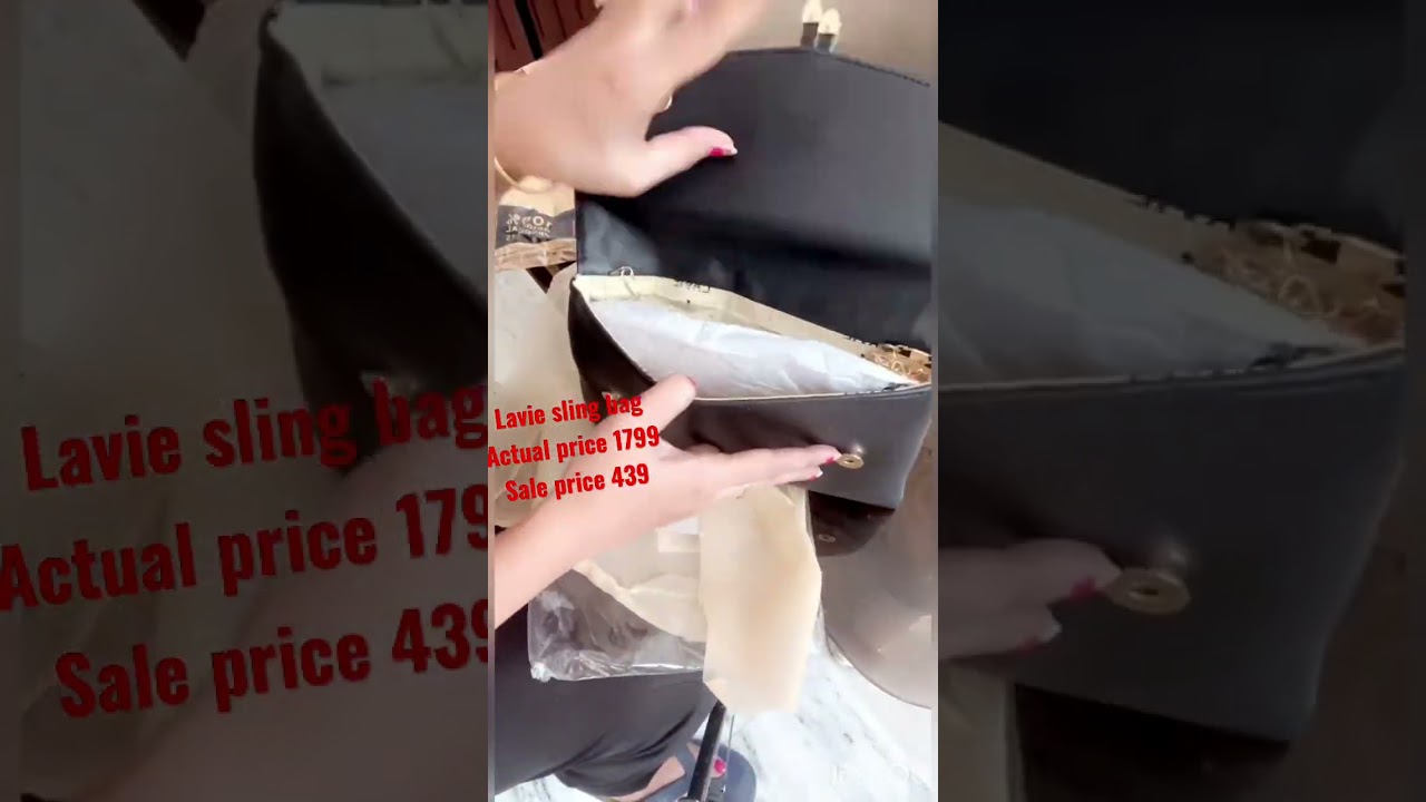 Myntra lavie handbag unboxing | lavie sling bag #myntra #laviehandbag #handbags @CrafterAditi