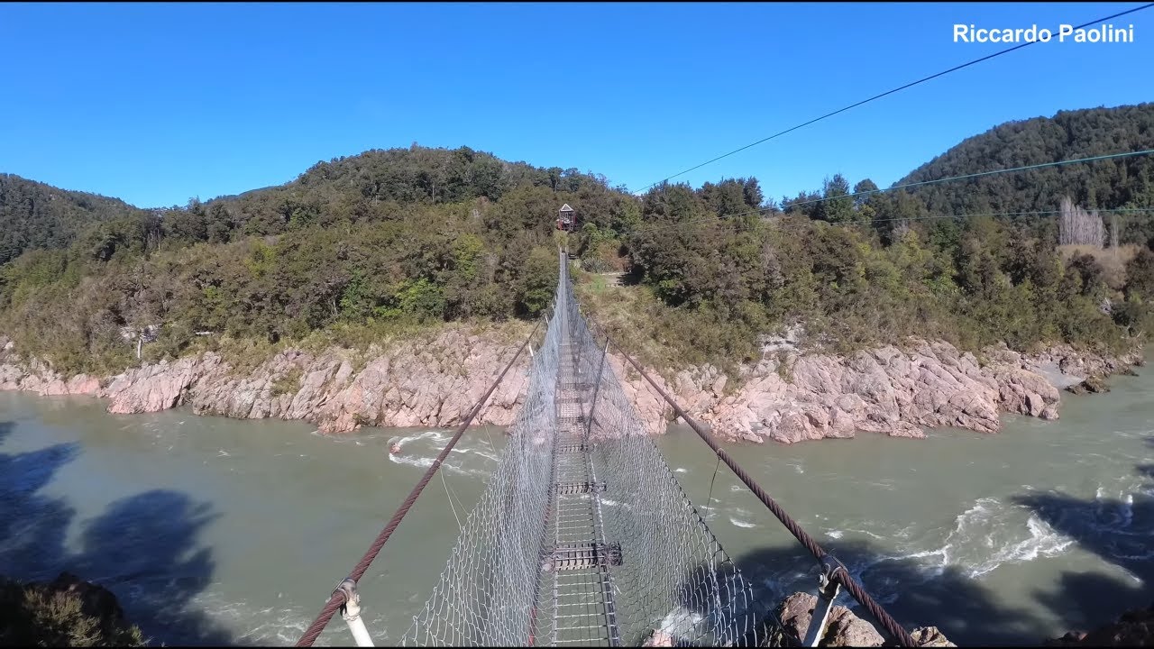 Buller Gorge Swing Bridge - New Zealand