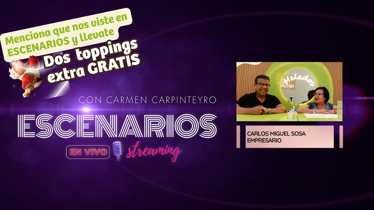 Bahama: Helados y la historia de Carlos Miguel Sosa | Escenarios con Carmen Carpinteyro