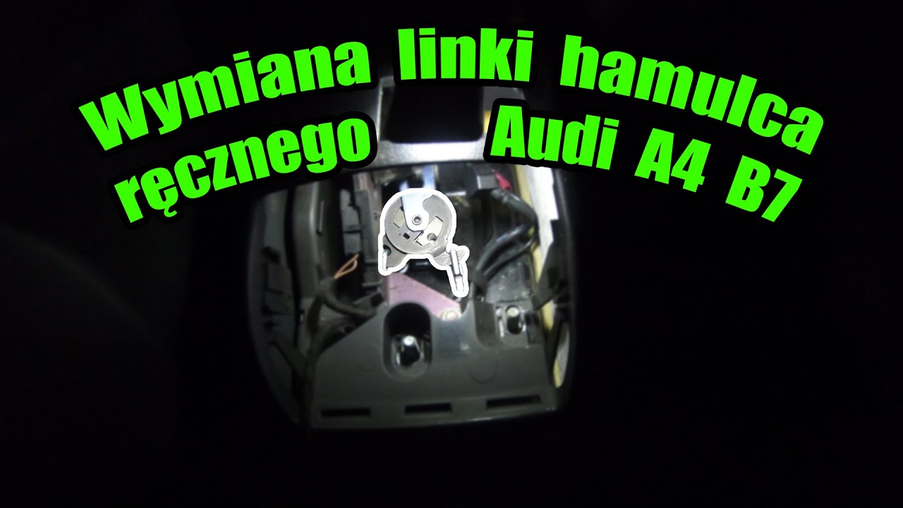 Wymiana linki hamulca ręcznego, reset samoregulatora - Audi A4 B7 | Zrób to sam | #ShotFix