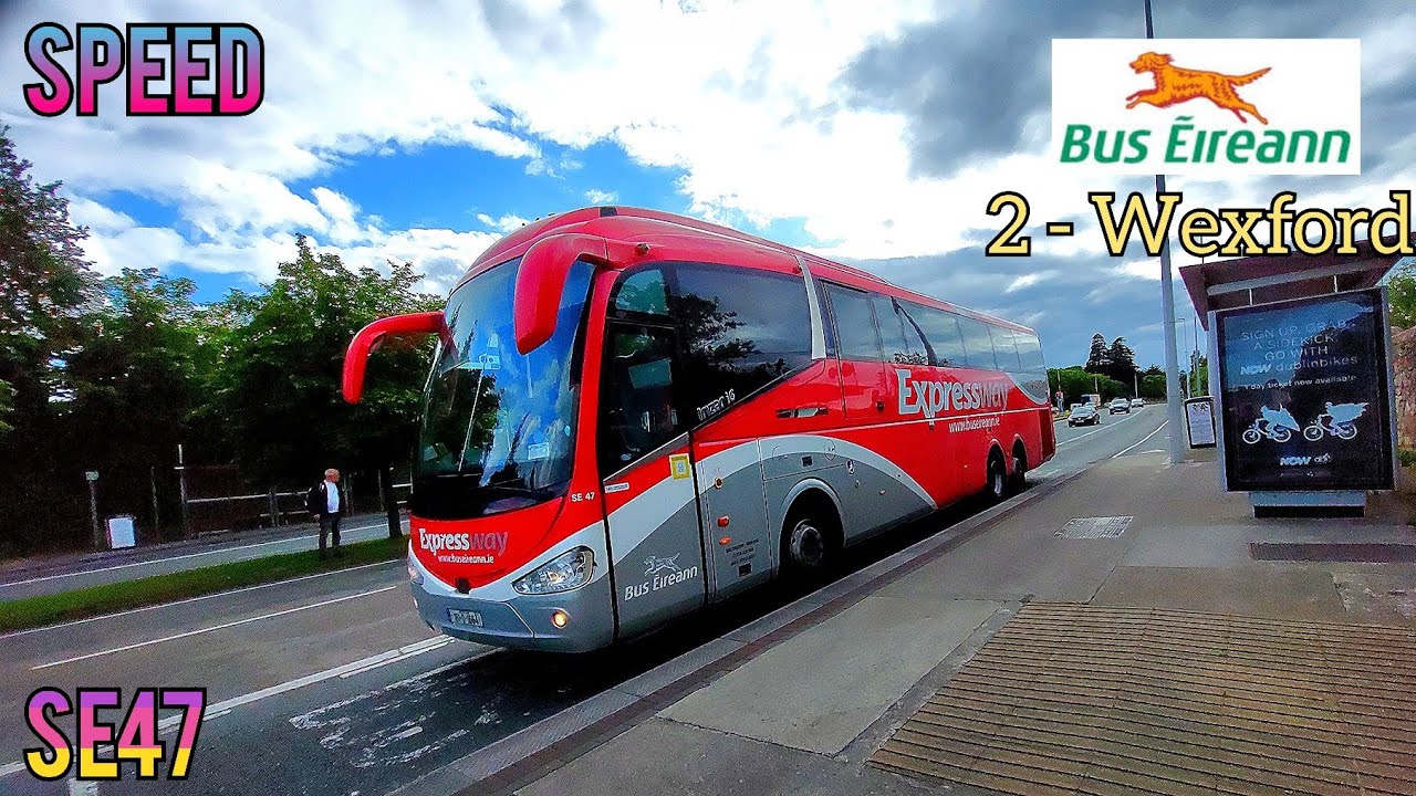 *Speed & Expressway* Bus Éireann Ride #1: Scania Irizar I6s SE47, Route: 2 Towards Wexford - 21/5/22