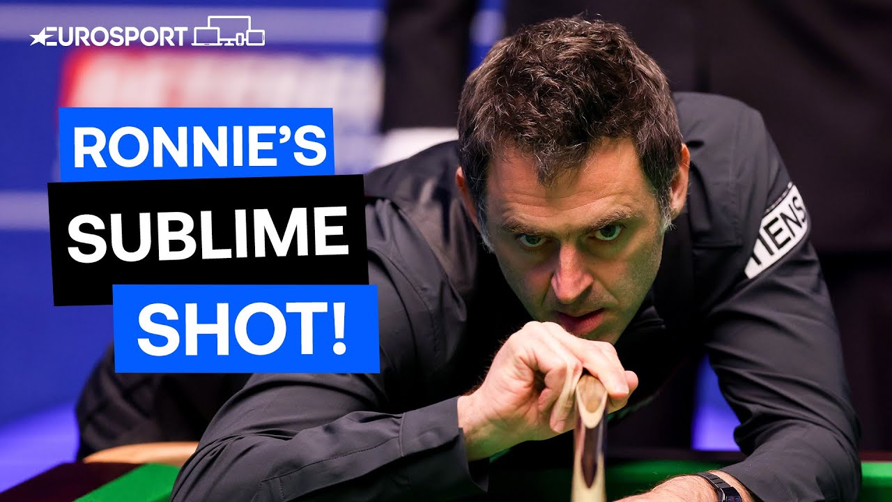 "What A Shot That Was!" | Watch Ronnie O'Sullivan's Spectacular Shot From 2021 | Eurosport Snooker