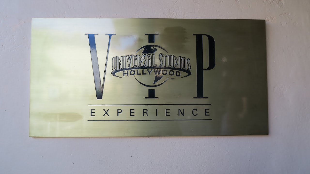 VIP Experience at Universal Studios Hollywood