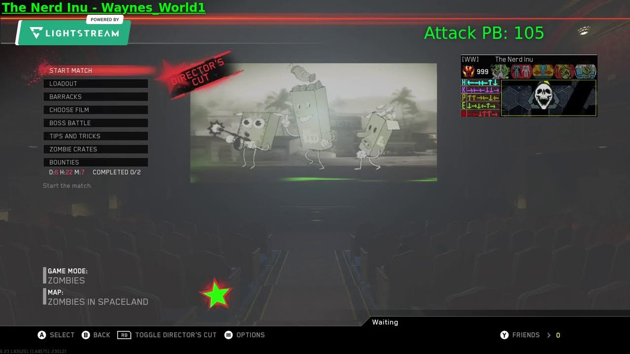 IW Zombies High Round Glitches