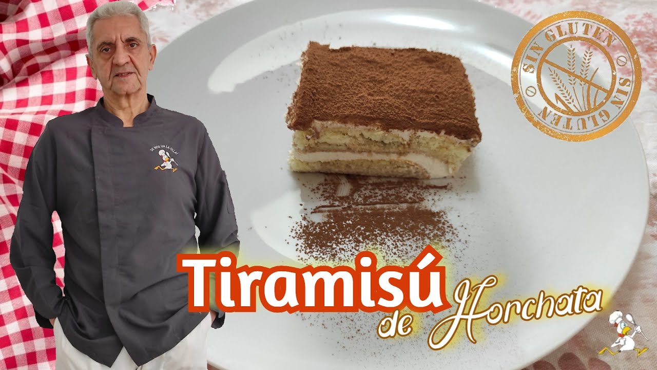 TIRAMISU DE HORCHATA Sin Gluten