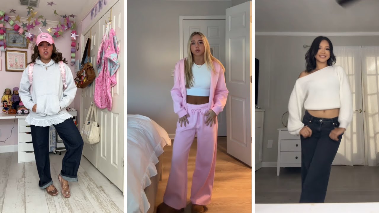 GDWM для школы | Подборка «Одевайся со мной» в TikTok
