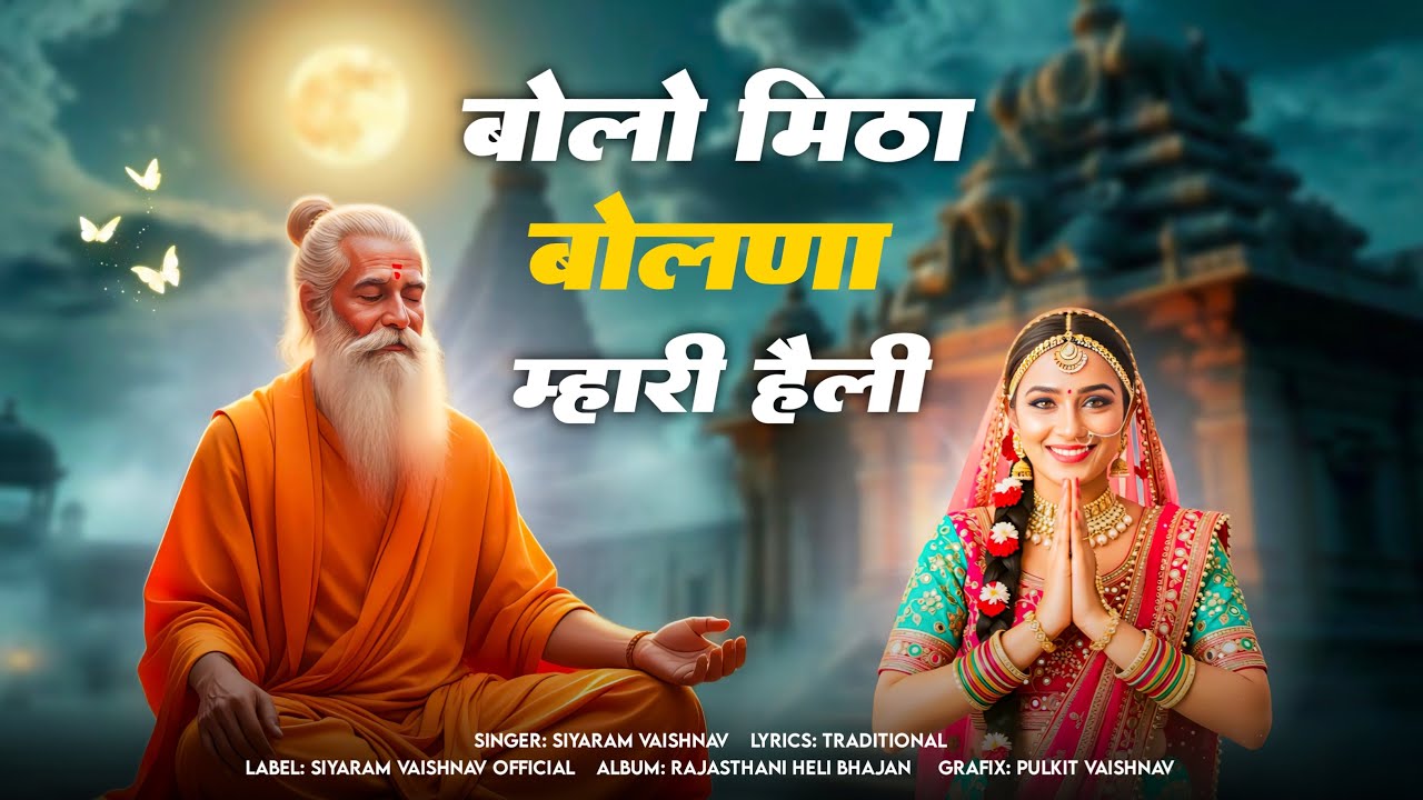 सियाराम वैष्णव | बोलो मिठा मिठा बोलणा म्हारी हैली | हैली भजन | Siyaram Vaishnav 