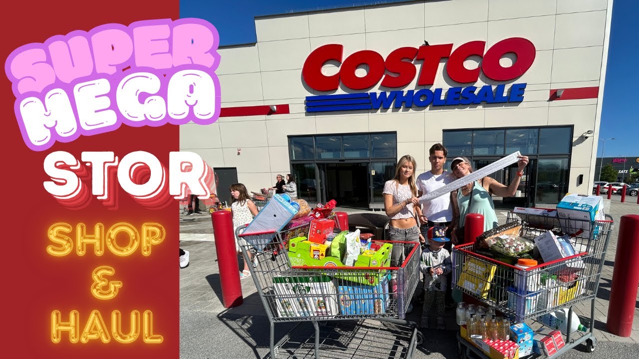 Shoppar För Över 10.000 kr på COSTCO Sverige! Shop & Haul