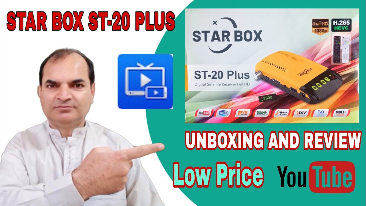 STAR BOX ST-20 PLUS New Ghraphic Details and Review