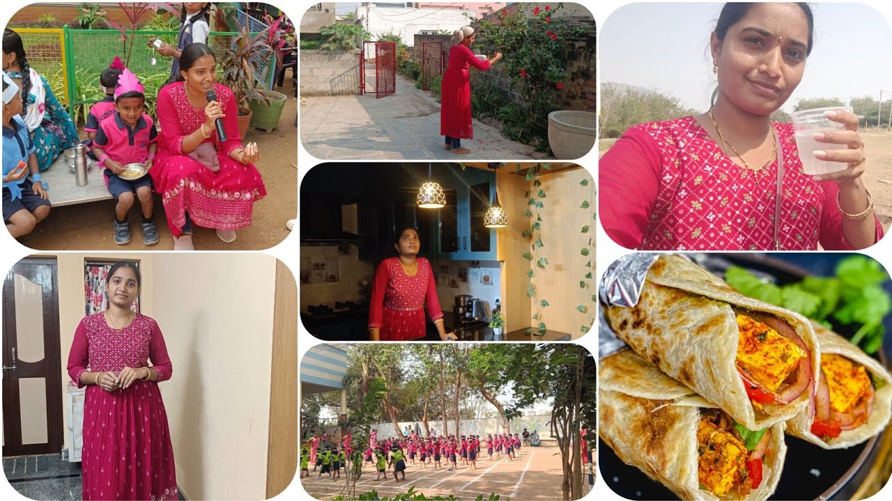 Busy routine|ఈరోజు చాలా హ్యాపీగా అనిపించింది|పిల్లలతో పాటు మేము కూడా సరదాగా| panner rolls for dinner