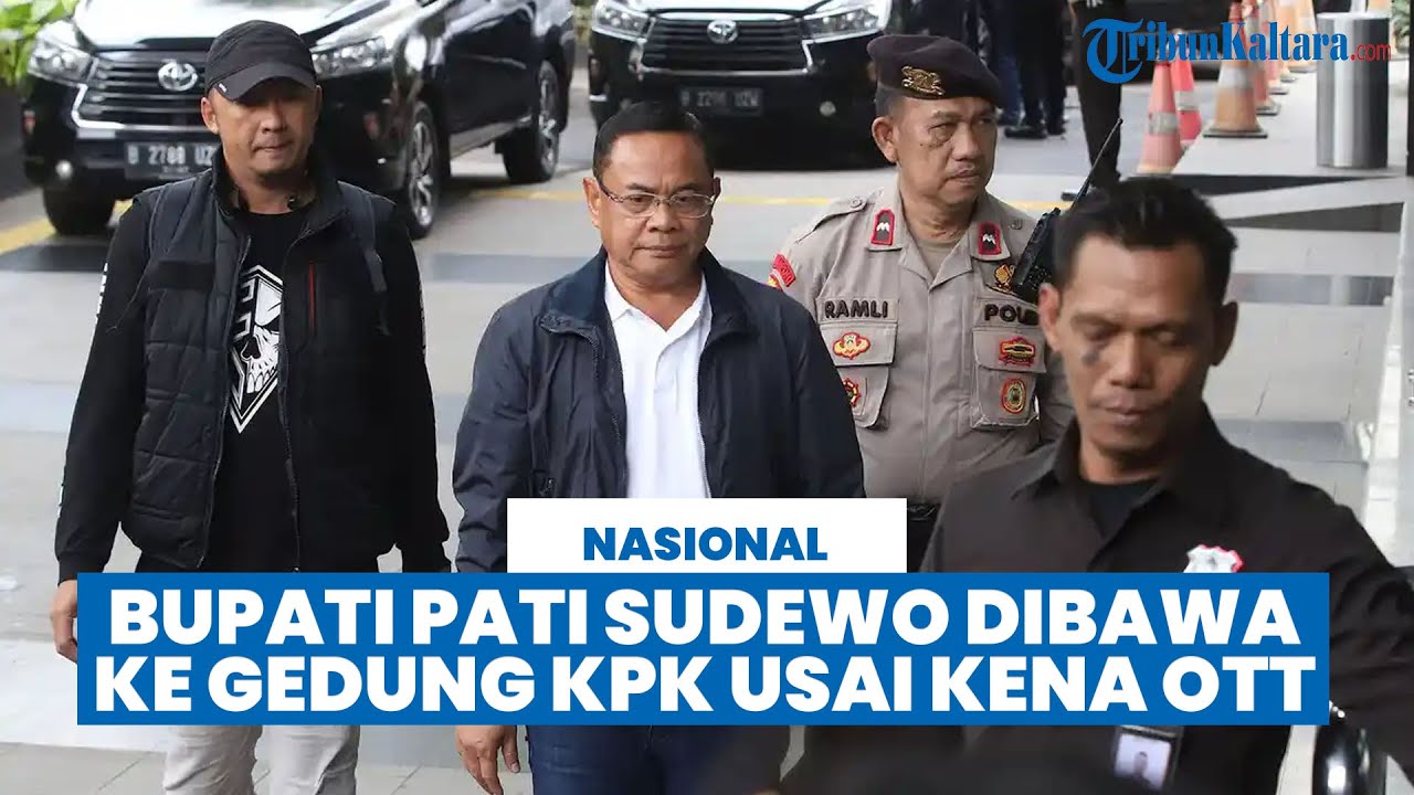 Bupati Pati Sudewo Terkena OTT, Diamankan dan Digiring ke Gedung KPK