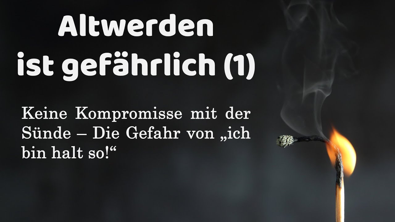 Altwerden ist gefährlich (Teil 1) | Jürgen Fischer