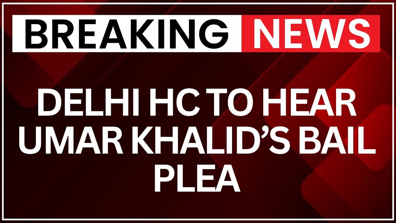 Umar Khalid Bail Plea: Delhi HC to Hear Delhi Riots Larger Conspiracy Case Tomorrow | NewsX