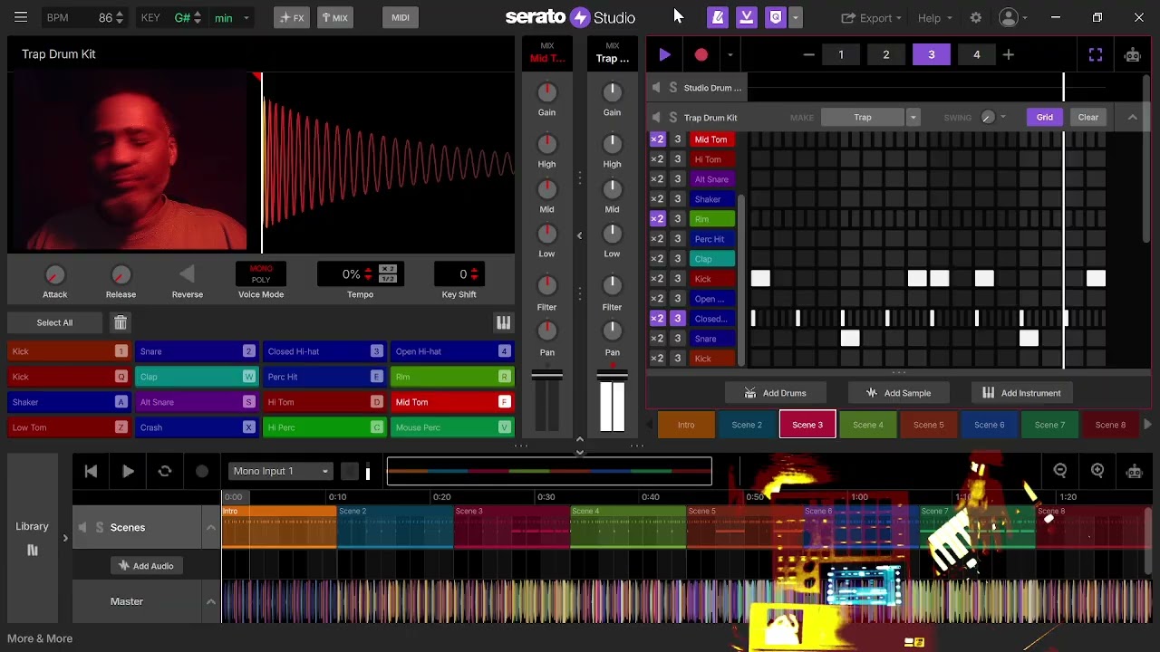 Sampled Soul Chop. #thewhispers #seratostudio  #billybeatz  -26 01 18