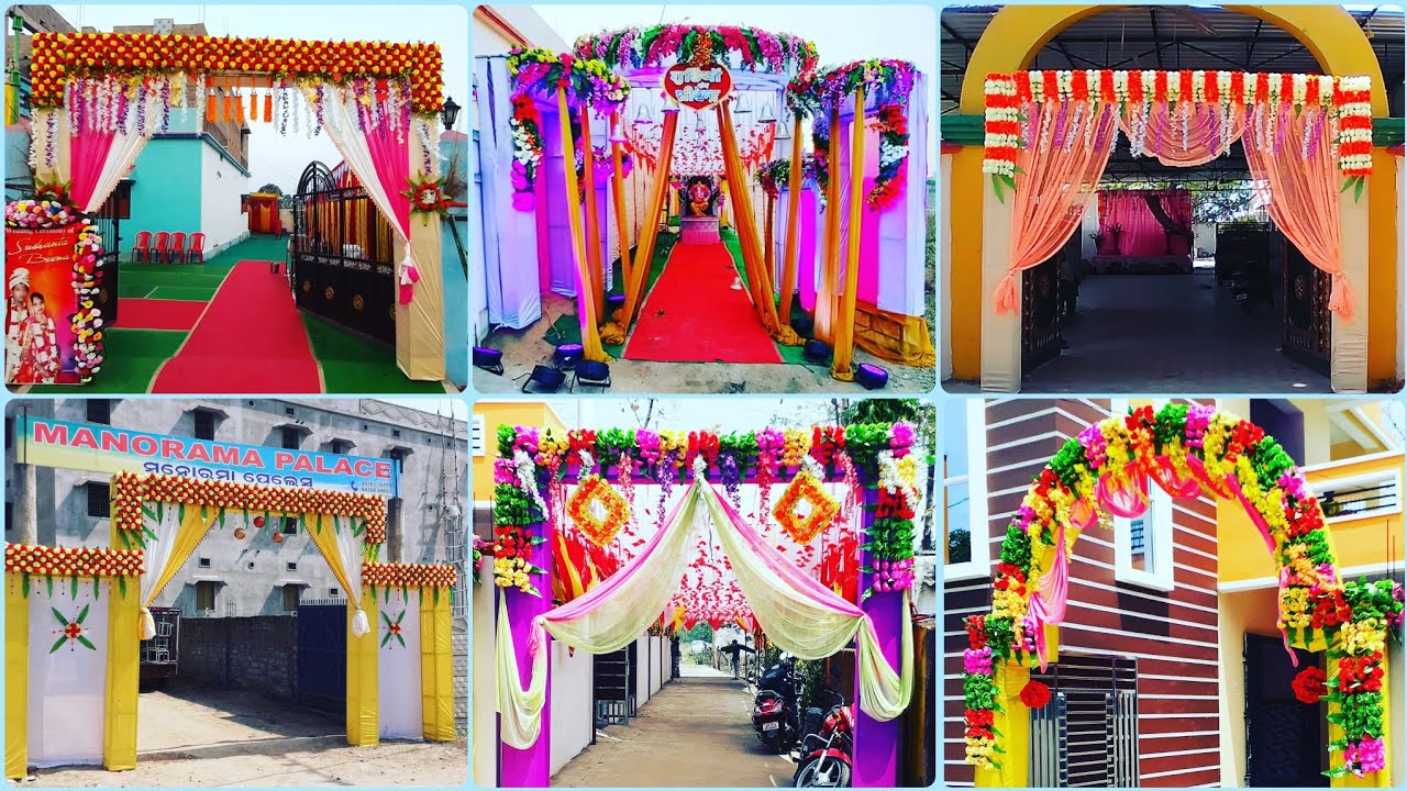 Top 30 Gate designs | Sagar Tent House | Flower gate & trus gate decoration | Video part - 6