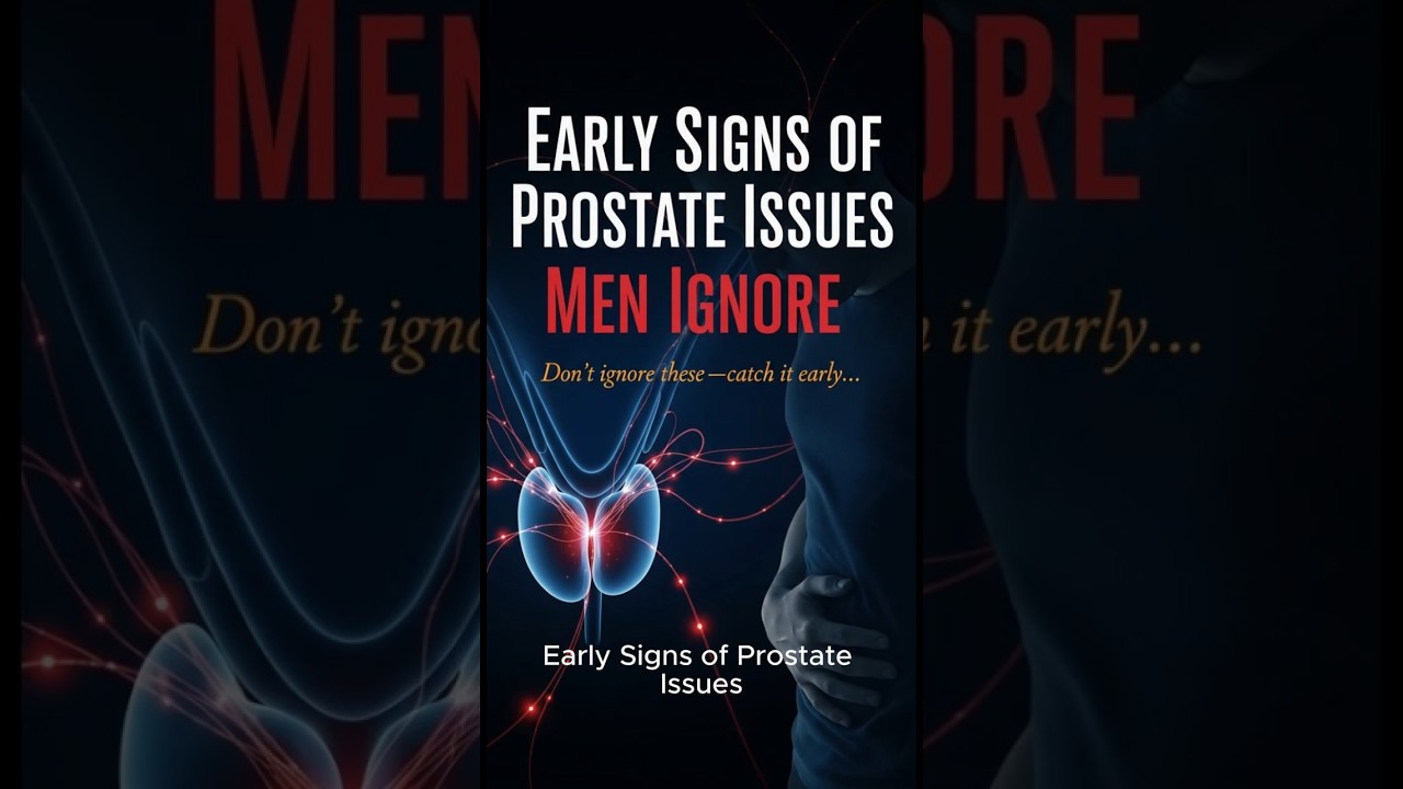 Early Signs of Prostate Issues Men Ignore – “Don’t ignore these—catch it early